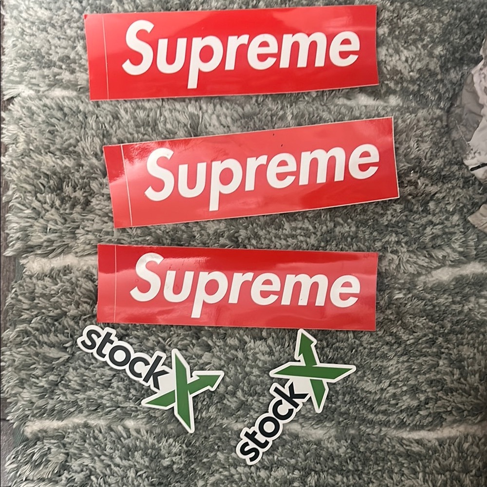 Supreme & Stock X Sticker Collection